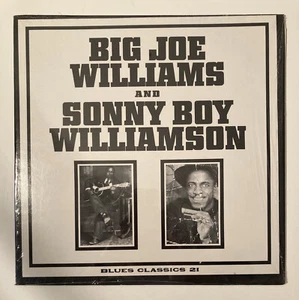 Big Joe Williams And Sonny Boy Williamson - Blues Classics 21 Vinyl LP Record - Picture 1 of 10