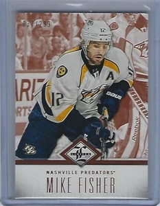 2012-13 Limited #76 Mike Fisher 037/299 - Foto 1 di 2