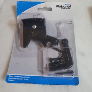 National Hardware N101-337 V22 Serratura cancello automatica, Nero verniciato a polvere - Foto 1 di 2