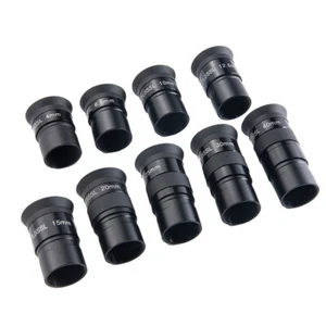 1.25INCH Telescope Eyepiece 4/6.5/10/12.5/15/20/25/30/40mm Plossl FMC Lens Black - Picture 1 of 27