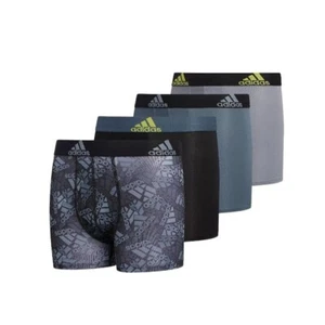 Adidas Youth Performance Underwear Boxer Briefs 4 Pack Size X - Picture 1 of 1
