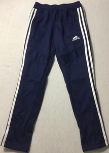 Adidas YOUTH TIR019 TR PNTY Sweat Pants Navy White DT5177 Size S - Picture 1 of 2