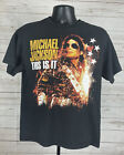 Michael Jackson This Is It T-Shirt homme grande chemise vintage d'occasion ST132