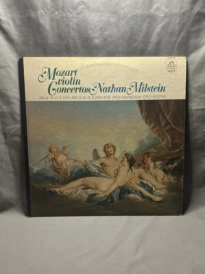 CX 5254 Mozart Violin Concertos Nos.4 & 5 Nathan Milstein The Philharmonia Orch - Image 1 of 2