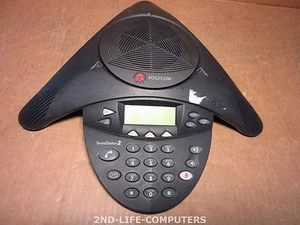 Polycom 2201-16200-601 SoundStation 2 Non Expandable Conference Phone EXCL PSU - Afbeelding 1 van 3