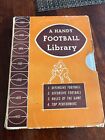 1949 A Handy Football Library Four Hardcover Books in Slipcase by Louis R Oshins
