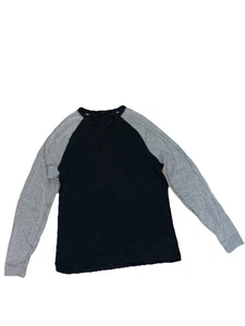 Lululemon Men’s Long Sleeve Raglan Shirt Blue Gray  - Picture 1 of 5
