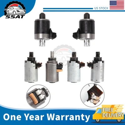 6Pcs 722.6 Automatic Transmission Solenoids Set For Mercedes Benz 5- Speed - Image 1 of 4