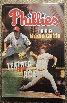 1999 Philadelphia Phillies official MLB Media Guide Near Mint - Image 1 of 3