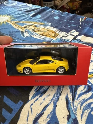 NEW IN BOX 1/43 IXO Ferrari 360 Modena 1999 Yellow FER017 - Image 1 of 4