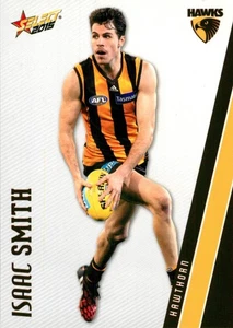 2015 Hawthorn Hawks AFL Premiers Select Footy Stars Card - Isaac Smith - Picture 1 of 3