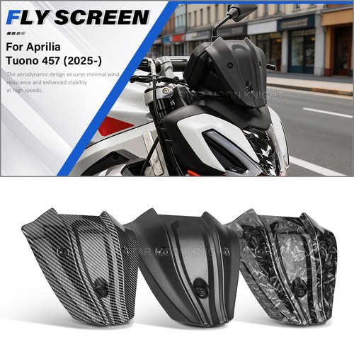 New Tuono 457 Fly Screen For Aprilia Tuono457 2025+ Mini Wind shield ...