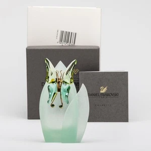 SWAROVSKI Figurine Crystal Paradise Butterfly Astara Light Emerald Medium 250... - Picture 1 of 7