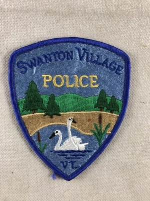 Vintage Swanton Village Vermont Police Patch - Image 1 of 3