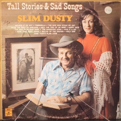SLIM DUSTY - TALL STORIES & SAD SONGS - Vinyl LP - Columbia - 1973 - VG (3016) - image 1 of 4