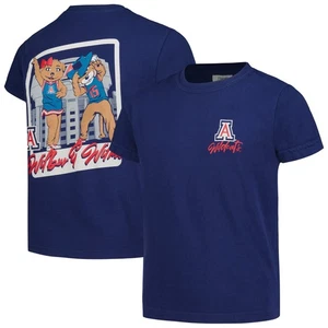 Youth Navy Arizona Wildcats Hyperlocal Comfort Colors T-Shirt - Picture 1 of 3