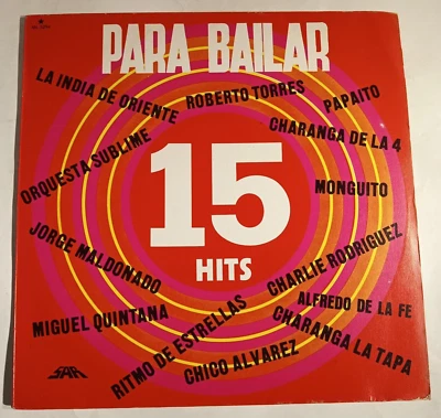 PARA BAILAR, FEAT. ROBERTO TORRES / PAPAITO, 1984 MEX LP TRANSLUCENT WAX, SALSA - Image 1 of 4