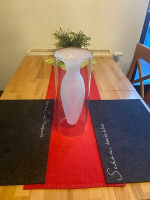 Philippi Vase Esmeralda Größe S und L, unbenutzt, Originalverpackung  geöffnet - Bild 1 von 4