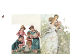 For Your Bridal Shower Victorian Diecut figures- Bridal Shower Greeting Card