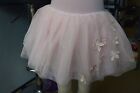 Pink Bloch CR9801 - Tutu skirt with applique flower - Age 8-10
