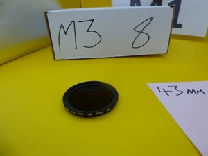 Gobe 43mm nd8 ndx8 nd8x filter, barely used - neutral density MRC 16L UNUSED - Picture 1 of 2