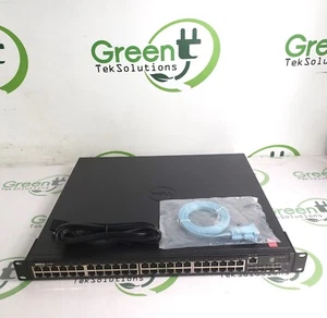 Dell N1548P 48-Port PoE Gigabit Ethernet Network Switch with Rack Mountable Ears - Picture 1 of 12