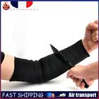1 Pair Cut Steel Mesh Cuff Non-slip Work Protection Arm Sleeve Cover for Outdoor