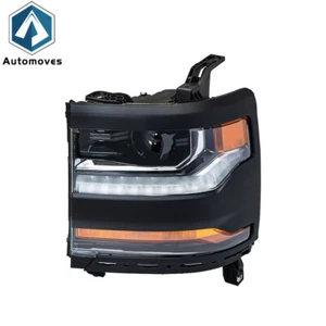 For Chevy Silverado 1500 2016-2018 Headlamp Left Headlight w/ LED DRL HID/Xenon - Imagen 1 de 12