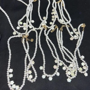 Konvolut Jugend Schmuck Perlenkette Kinderboutique - Bild 1 von 2