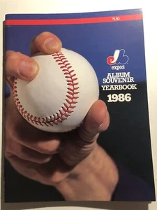 1986 MONTREAL EXPOS Yearbook ANDRES GALARRAGA Andre DAWSON Jeff REARDON - Picture 1 of 4