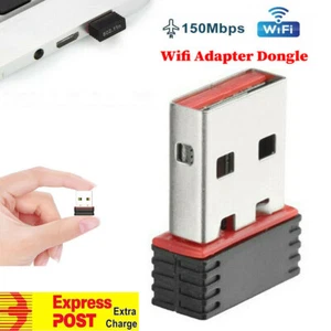 Nano USB Wireless N 802.11n Mini WiFi N Network Adaptor Dongle for PC Laptop AU - Picture 1 of 9