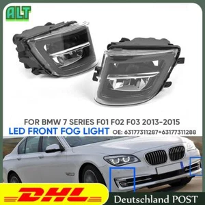 2stk Stoßstange LED Nebellicht Nebelscheinwerfer für BMW 7er F01 F02 LCI 13-15 - Bild 1 von 11