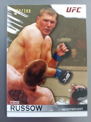 Mike Russow #35 2010 Topps UFC Knockout Gold #280/288 - Image 1 of 2