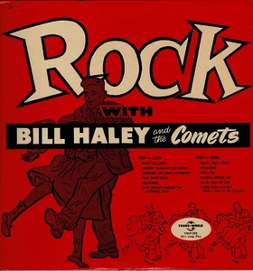 "Rock With Bill Haley & Comets" Trans-World TWLP-202 Crazy Man Crazy/ Live it Up - Picture 1 of 4