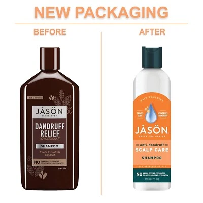 Jason Dandruff Relief Treatment Shampoo, Anti Dandruff Scalp Care, -⭐️⭐️⭐️⭐ - Image 1 of 4