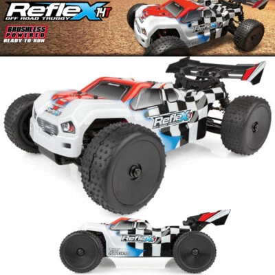 NEW Associated 1:14 REFLEX 14T Off Road 4WD Brushless Truggy RTR - Image 1 of 4
