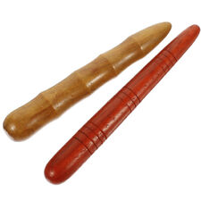  2 Pcs Wooden Acupuncture Stick Multipurpose Tool Massager Tools