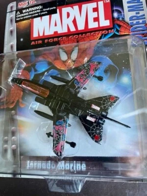 MARVEL Air Force Collection SPIDER-MAN / TORNADO MARINE Series #2 Maisto Diecast - Image 1 of 4