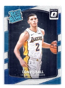 2018 Donruss Optic #199 Lonzo Ball Rated Rookie Los Angeles Lakers - Bild 1 von 2