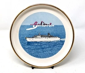 1970s Commodore Cruise Line BOHEME 6.5" Portrait Pin Dish - Top Condition - Bild 1 von 1