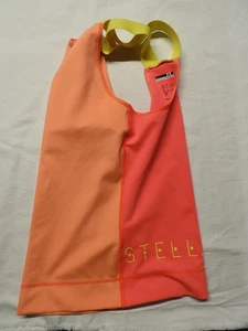 Adidas Stella McCartney - Damen Climalite Tank Top - Pink & Orange - Sm. - EUC - Bild 1 von 5