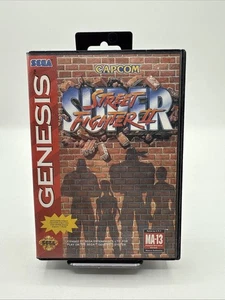 Super Street Fighter II (1994) Sega Genesis Capcom Retro - senza manuale - Foto 1 di 4