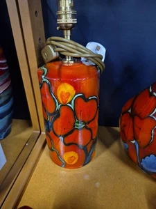 STUDIO POOLE KERAMIK MOHNFELD 12 ZOLL GROSS MOHNFELDLAMPE ANGEBOTE EINGELADEN - Bild 1 von 5