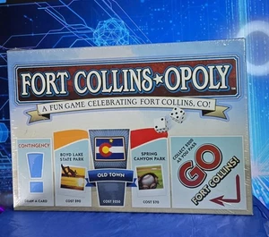 FORT COLLINS OPOLY EIN LUSTIGES SPIEL FEIERN FORT COLLINS COLORADO NEU VERSIEGELT!!! - Bild 1 von 2