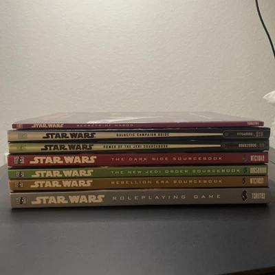 Lote de 7 libros de juego de rol Star Wars Foto 1 de 4