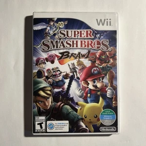 Super Smash Bros. Brawl (Nintendo Wii, 2008) custodia OEM - Foto 1 di 4