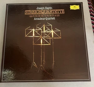 Haydn 14 LP BOX String Quartets AMADEUS QUARTET NM ORIGINAL ED1 DGG 2740250 - Picture 1 of 10