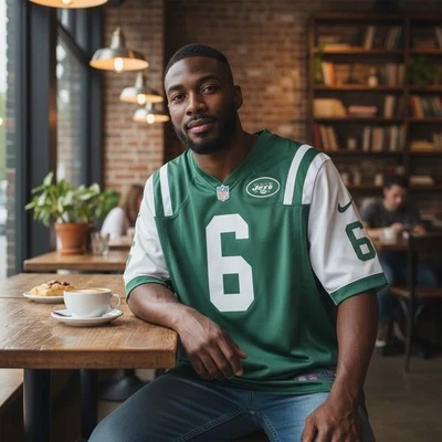 Camiseta Nike NFL Verde New York Jets Mark Sanchez #6 XL Foto 1 de 4