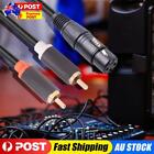 Xlr Female To Dual Rca Male Audio Cable Stereo Adapter Cable Anti Shielding (1M)