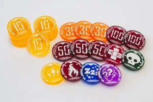 Compatible w/ Pokemon TCG Acrylic Damage and Effect Counters - Picture 1 of 2